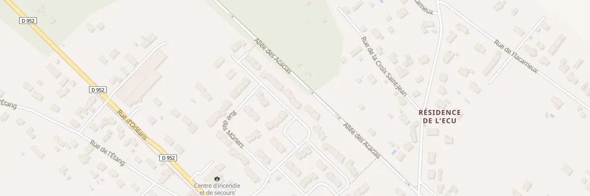 Plan du 40 Rue des Aulnes à Ouzouer-sur-Loire