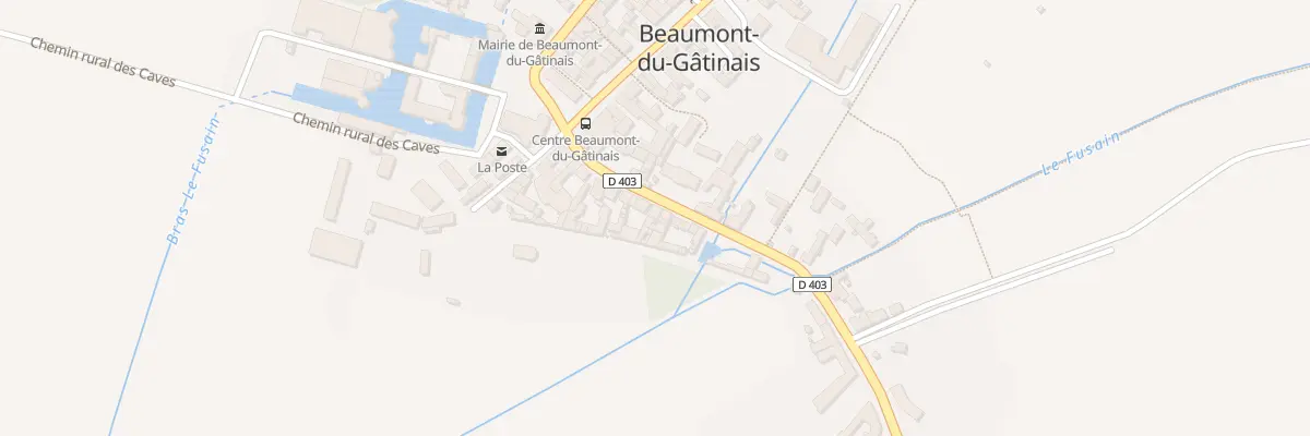 Plan du 24 Rue du Pont à Beaumont-du-Gâtinais