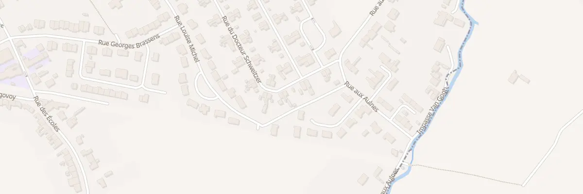 Plan du 48 Rue du Docteur Schweitzer à Isbergues