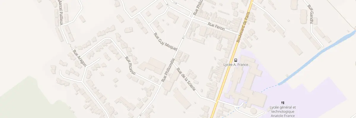 Plan du 94 Rue Philiomel à Lillers