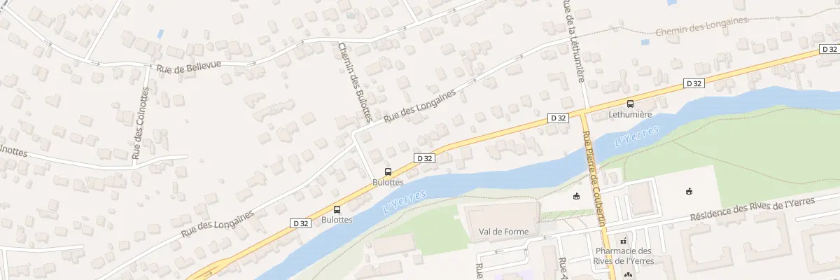Plan du 70 Av du Général Leclerc à Yerres