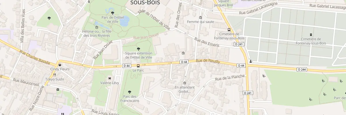 Plan du 33 Rue de Neuilly à Fontenay-sous-Bois