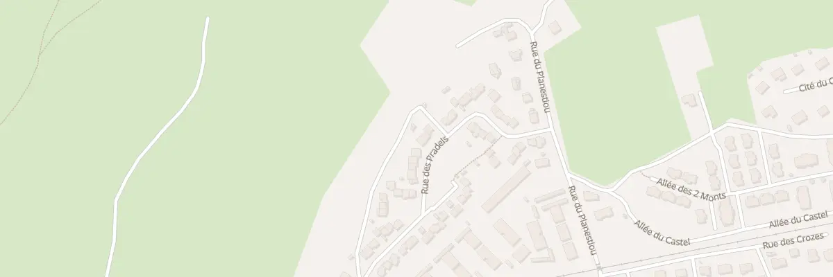 Plan du 43 Rue des Pradels à Arpajon-sur-Cère