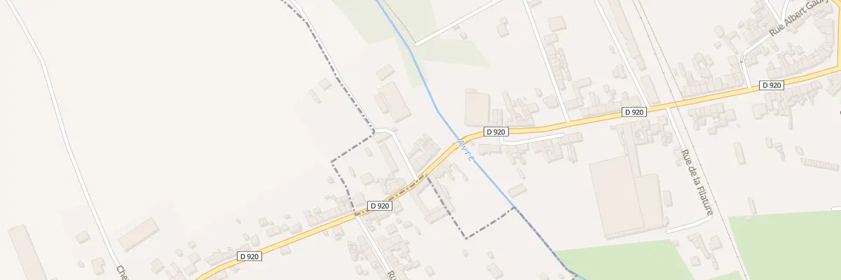 Plan du 84 Rue de la République à Moreuil