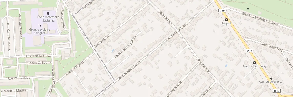 Plan du 30 Rue du Mont-mesly à Bonneuil-sur-Marne