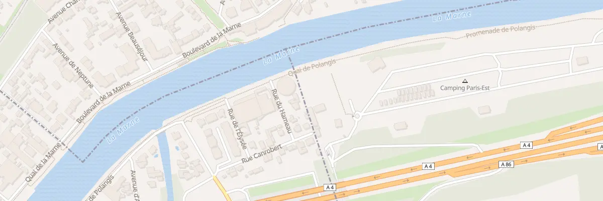 Plan du 5 Rue du Hameau à Joinville-le-Pont