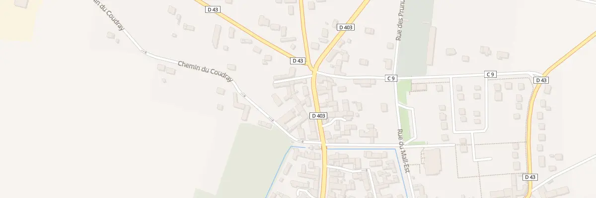 Plan du 79 Rue Montgaudier à Beaumont-du-Gâtinais