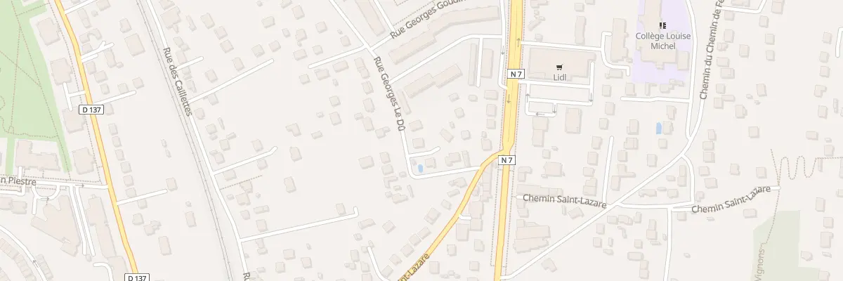 Plan du 109 Rue Georges le Dû à Corbeil-Essonnes
