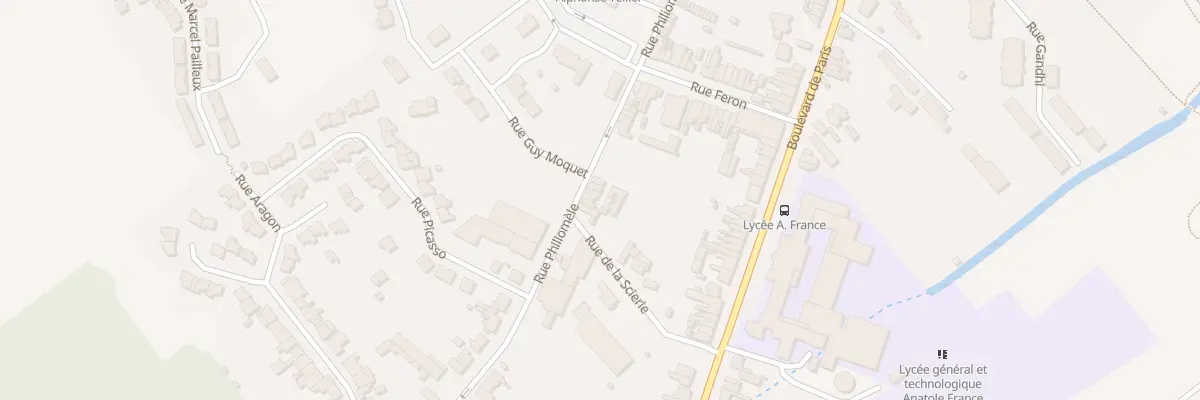 Plan du 92 Rue Philiomel à Lillers