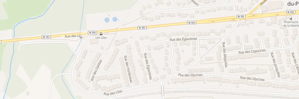 Plan du 635 Rue des Eglantines à Saint-Germain-du-Puy