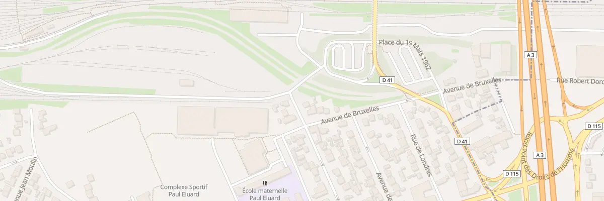 Plan du 11 Rue de Berne au Blanc-Mesnil