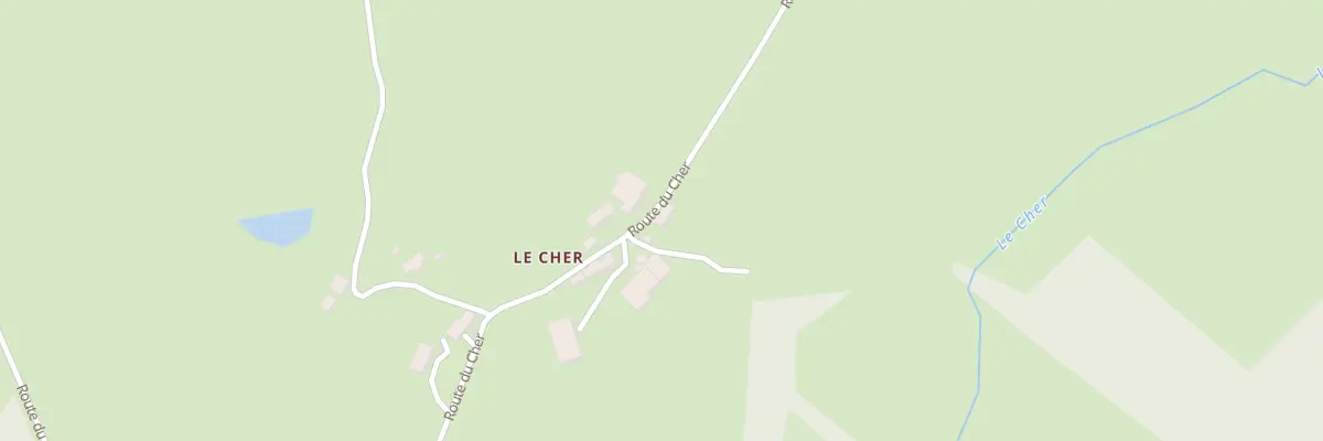 Plan du 8  à Mérinchal