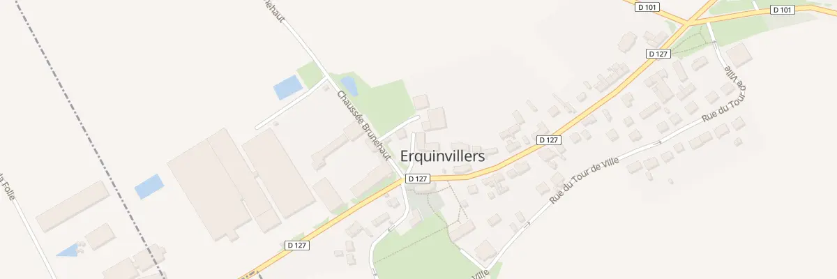 Plan du 129B Rue de Montdidier à Erquinvillers