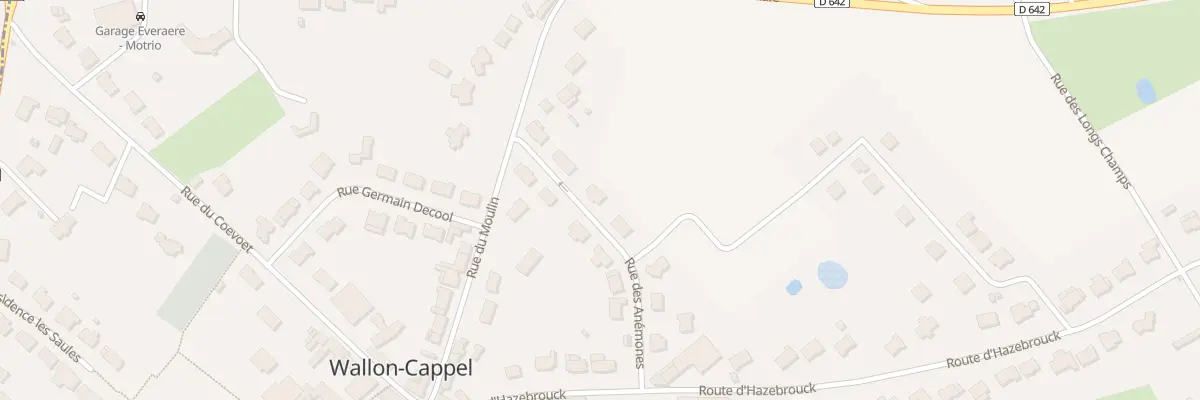 Plan du 75 Rue des Anémones à Wallon-Cappel