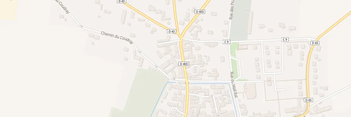 Plan du 77 Rue Montgaudier à Beaumont-du-Gâtinais