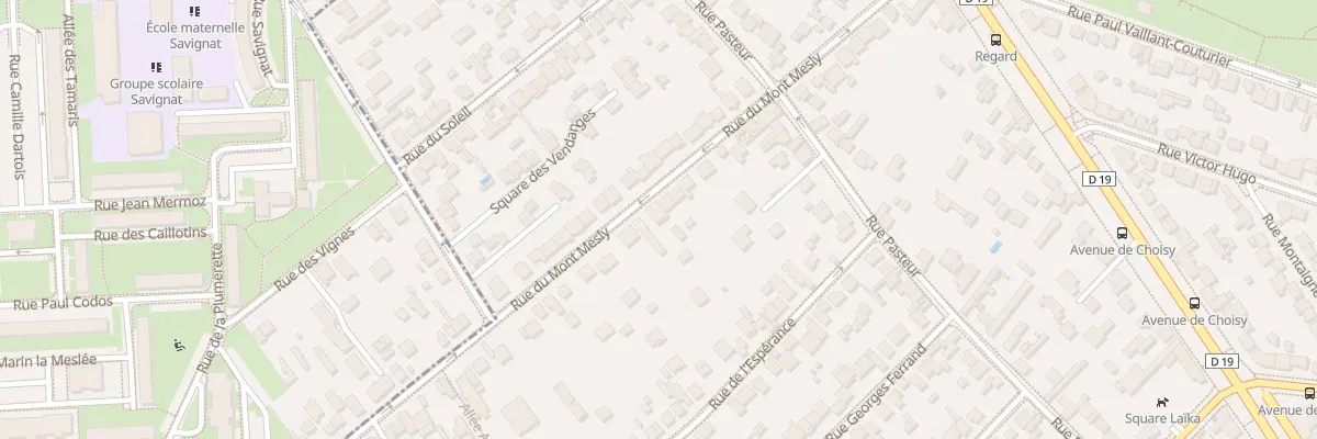 Plan du 27 Rue du Mont-mesly à Bonneuil-sur-Marne