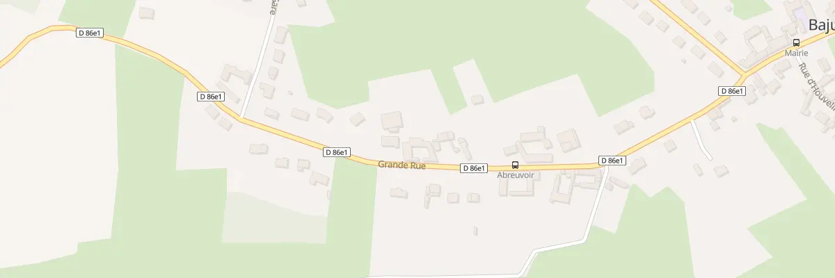 Plan du 26 Gr Grand Rue à Bajus