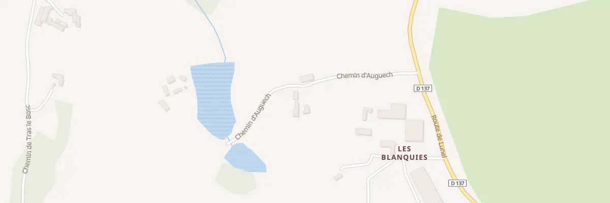 Plan du 5164 Lajaguerie à Sénergues