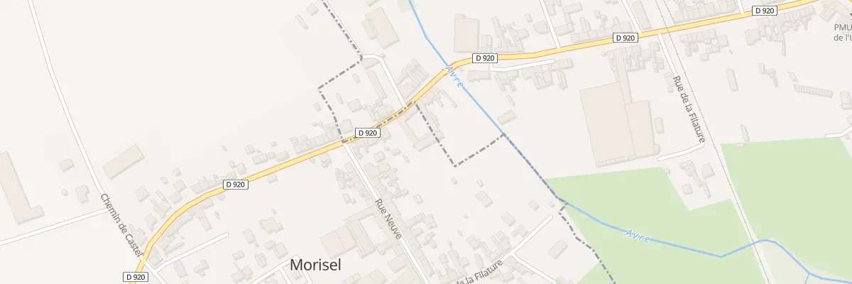 Plan du 87 Rue Thiers à Moreuil