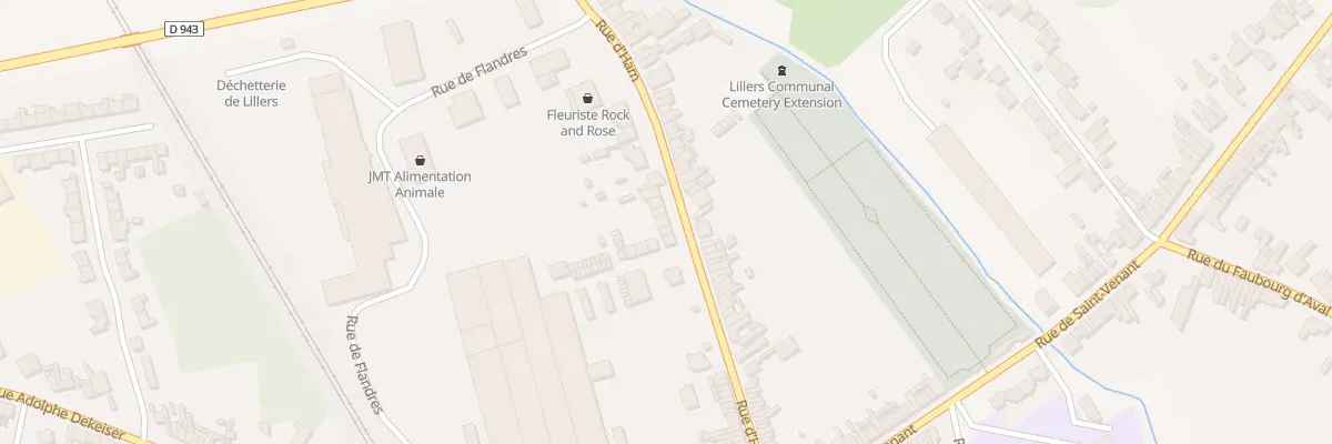 Plan du 86A Rue d’Ham à Lillers