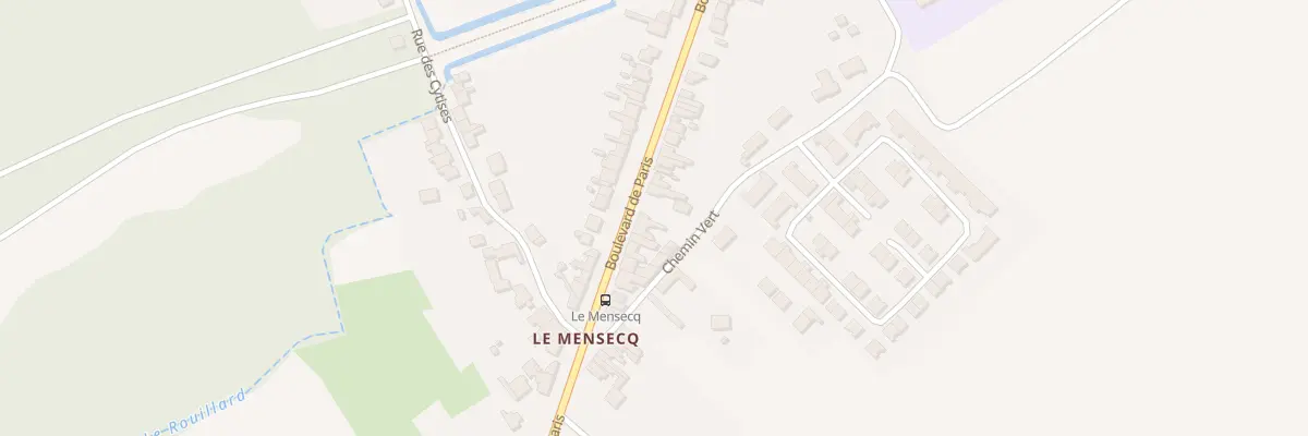Plan du 126 Bd de Paris à Lillers