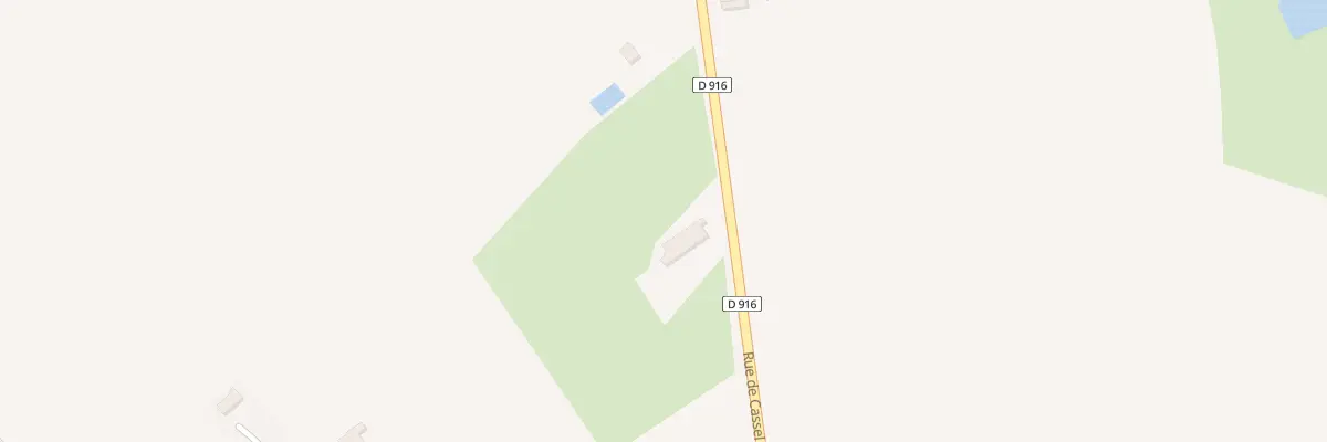 Plan du 4710 Rue de Cassel à Wormhout