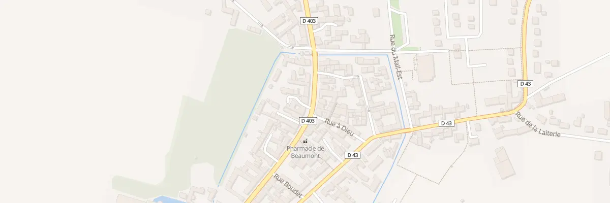 Plan du 51 Rue Montgaudier à Beaumont-du-Gâtinais