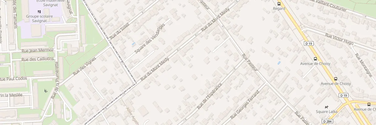 Plan du 29 Rue du Mont-mesly à Bonneuil-sur-Marne