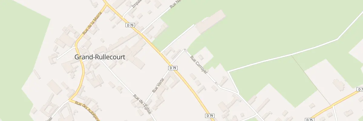 Plan du 6B Rue de Liencourt à Grand-Rullecourt