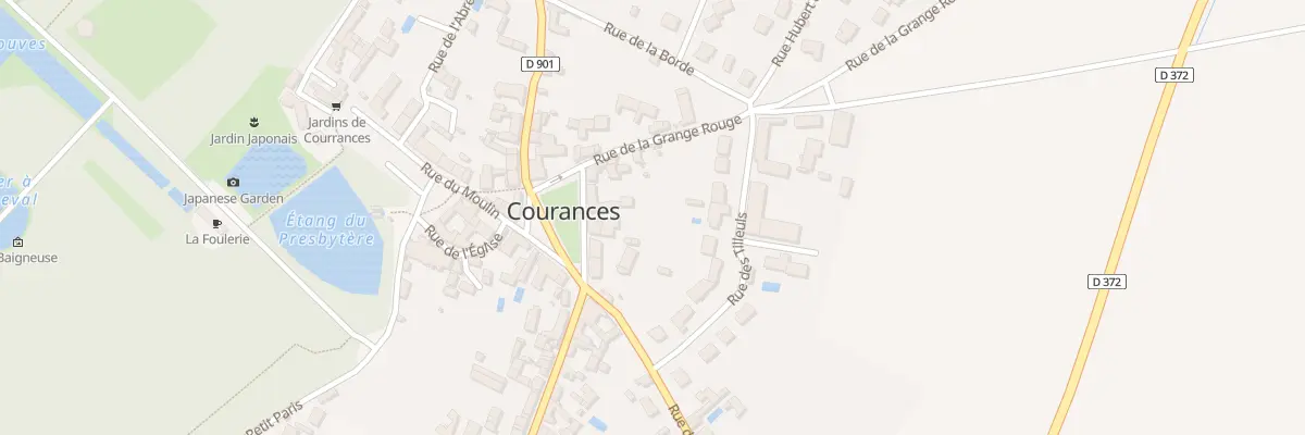 Plan du 8 Pl de la République à Courances