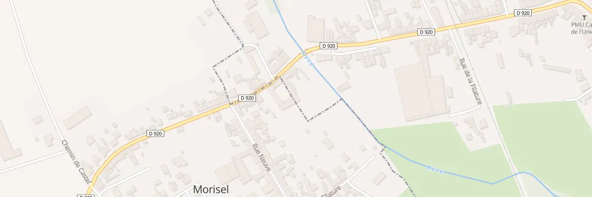 Plan du 87 Rue de la Republique à Morisel