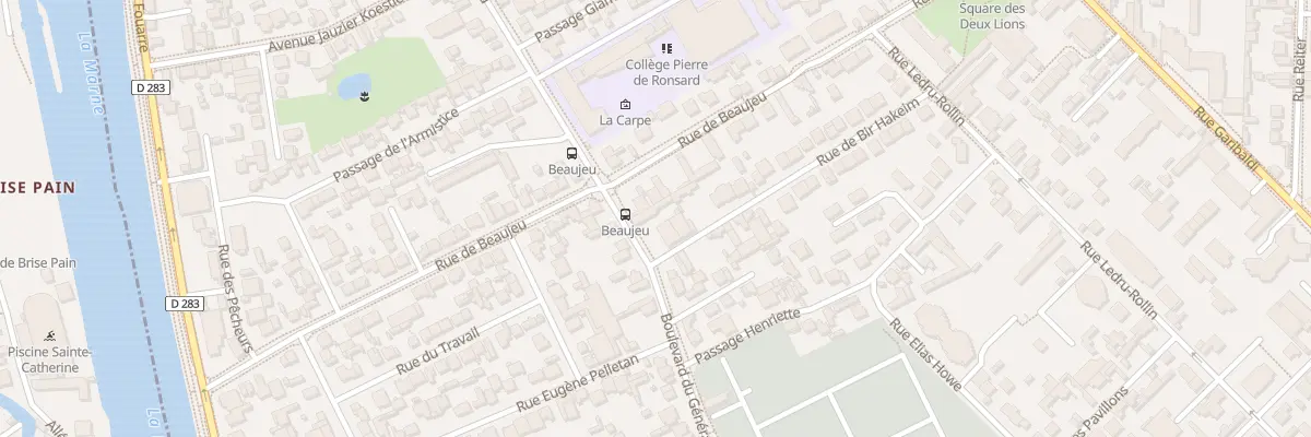 Plan du 37 Bd du Général Giraud à Saint-Maur-des-Fossés