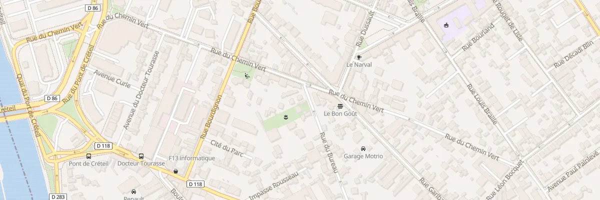 Plan du 4 Rue du Bureau à Saint-Maur-des-Fossés