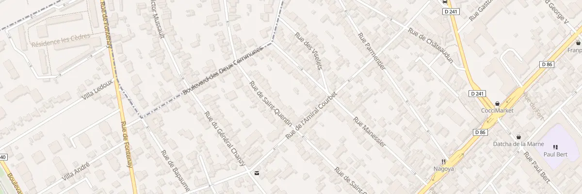 Plan du 52 Rue de Saint-quentin à Nogent-sur-Marne