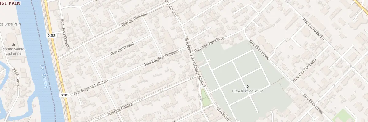 Plan du 54 Bd du Général Giraud à Saint-Maur-des-Fossés