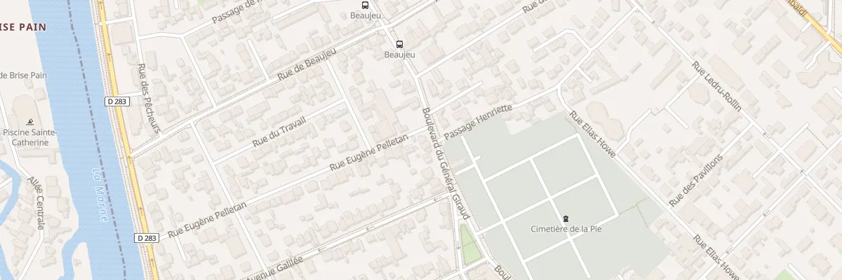Plan du 50 Bd du Général Giraud à Saint-Maur-des-Fossés