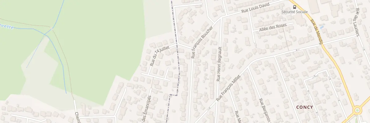 Plan du 31 Rue Francois Boucher à Yerres
