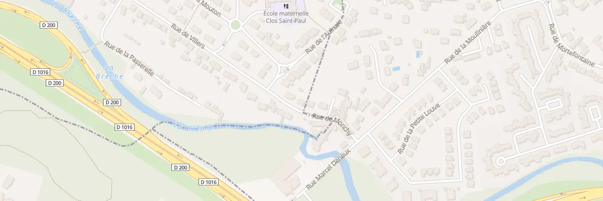 Plan du 23 Rue de Villers à Monchy-Saint-Éloi