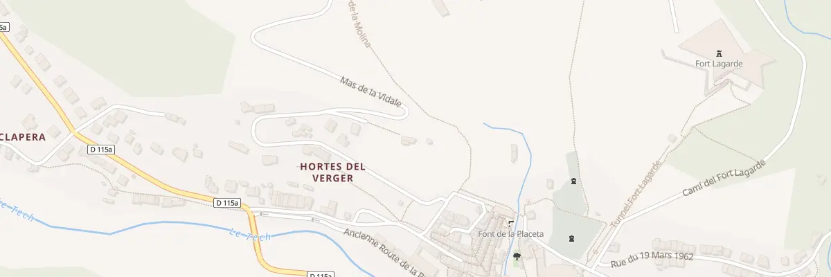 Plan du 52 Mas Del Verger à Prats-de-Mollo-la-Preste