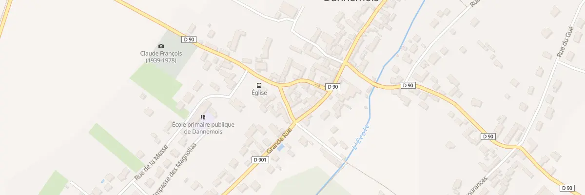 Plan du 5076 Rue de l’Eglise à Dannemois