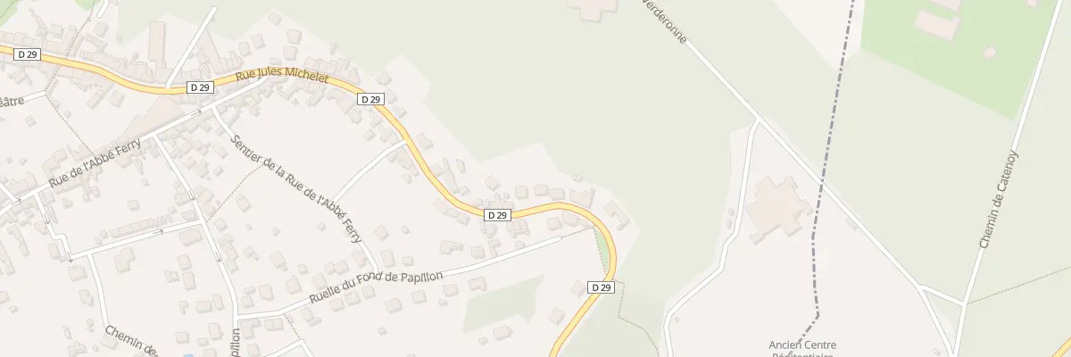 Plan du 901 Rue Jules Michelet à Liancourt
