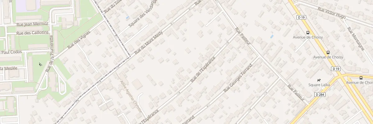 Plan du 18 Rue de l’Esperance à Bonneuil-sur-Marne