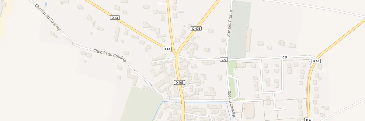 Plan du 76 Rue Montgaudier à Beaumont-du-Gâtinais