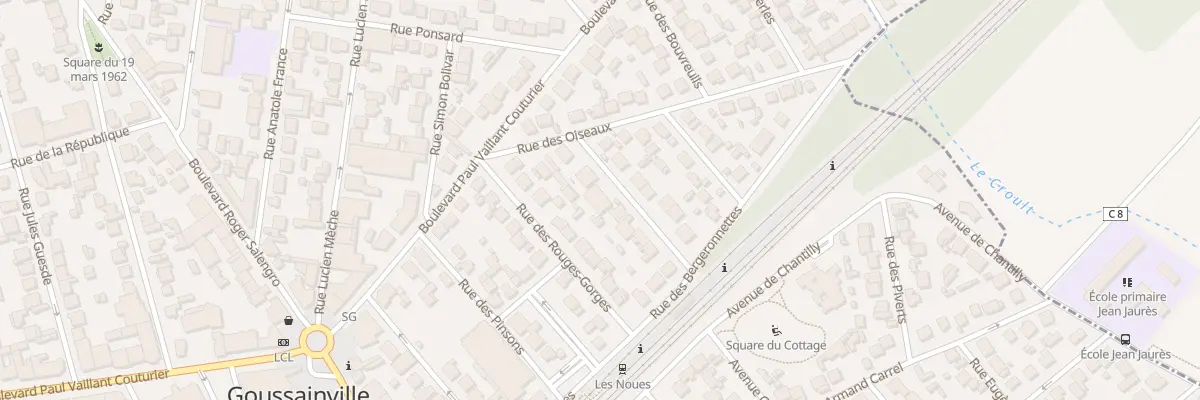 Plan du 11 Rue des Fauvettes à Goussainville