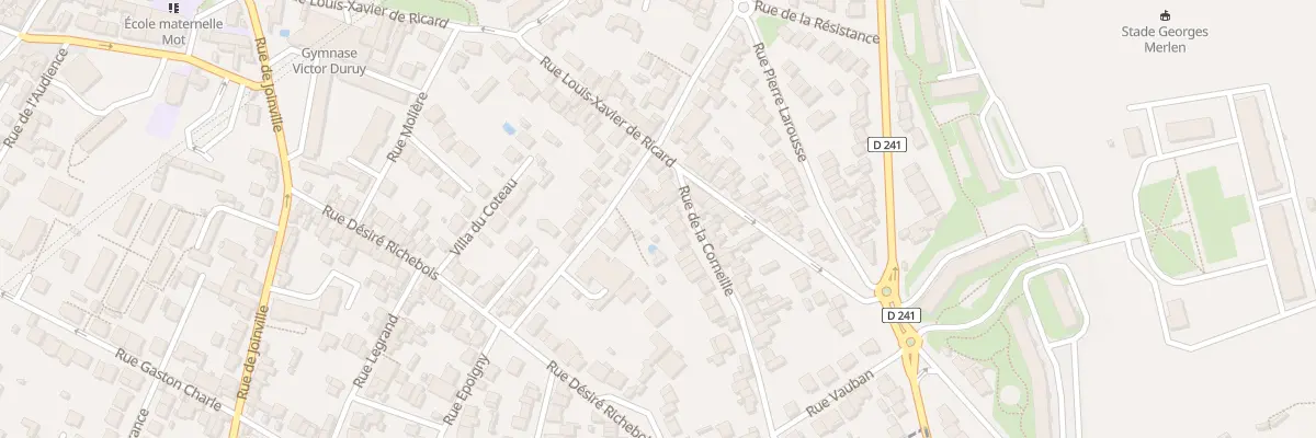 Plan du 6 Rue de la Corneille à Fontenay-sous-Bois