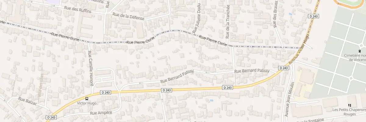 Plan du 62 Rue Bernard Palissy à Fontenay-sous-Bois