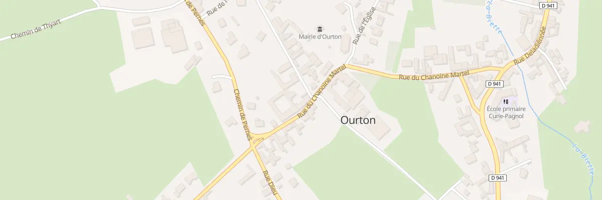 Plan du 5 Rue Télesphore Caudron à Ourton
