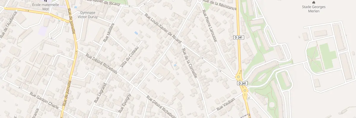 Plan du 8 Rue de la Corneille à Fontenay-sous-Bois