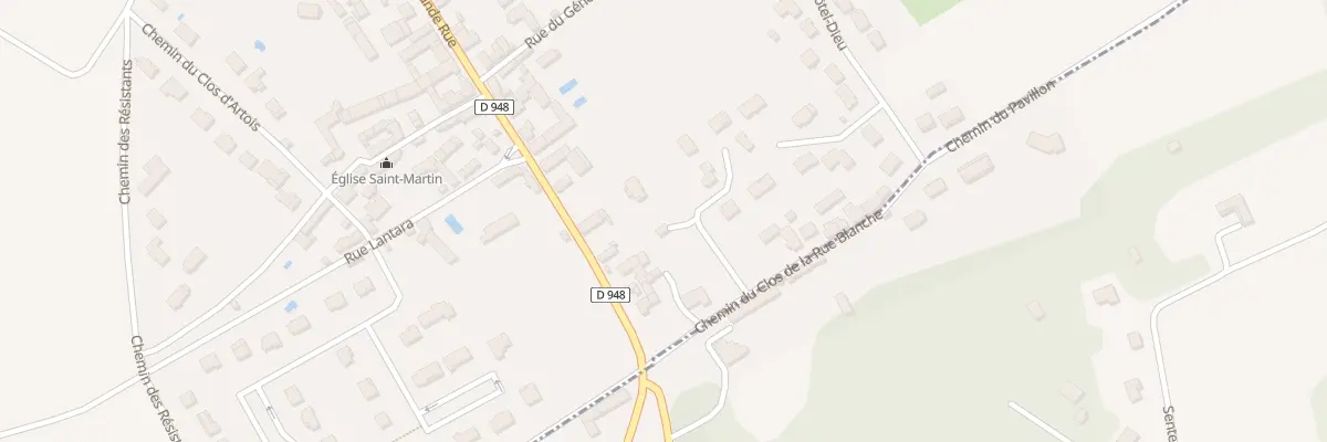 Plan du 14 Res du Clos de la Rue Blanche à Oncy-sur-École