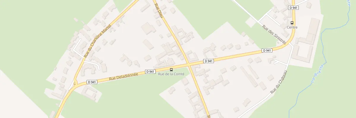 Plan du 1048 Rue Deladiennee à Ourton